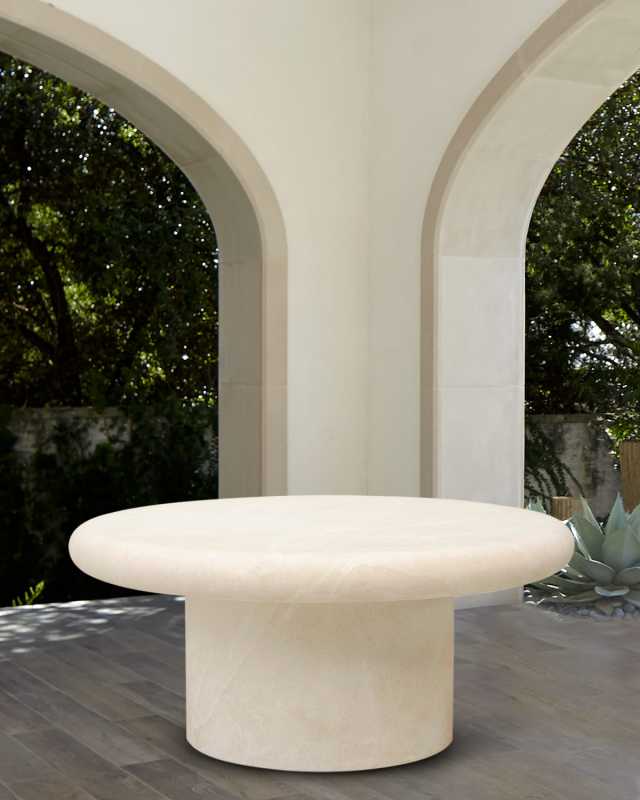 Travertino Outdoor Coffee Table
